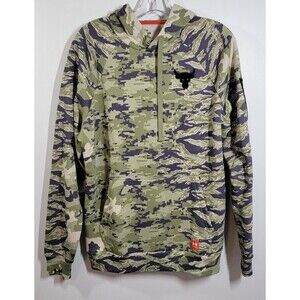 Under Armour Project Rock Veterans Day Hoodie Men's Small Camo 1373582 289